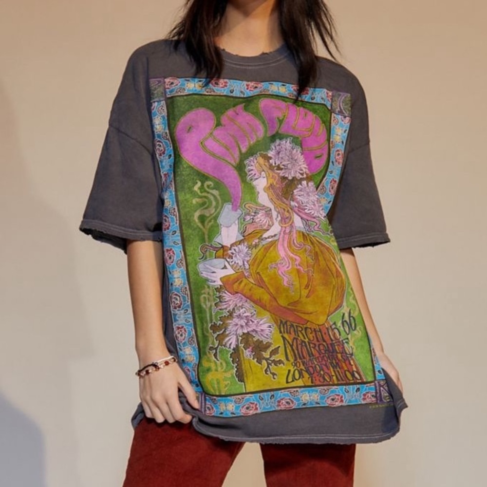 UO PINK FLOYD TSHIRT DRESS